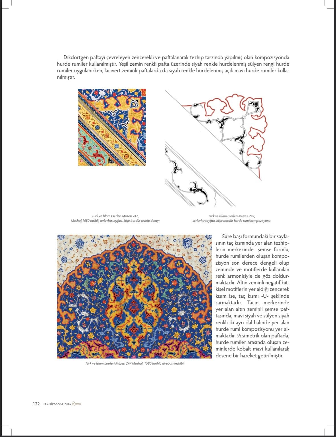 Tezhip - Mist Yayıncılık - TEZHİP SANATINDA RUMİ