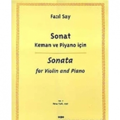 SONAT KEMAN VE PİYANO İÇİN FAZIL SAY